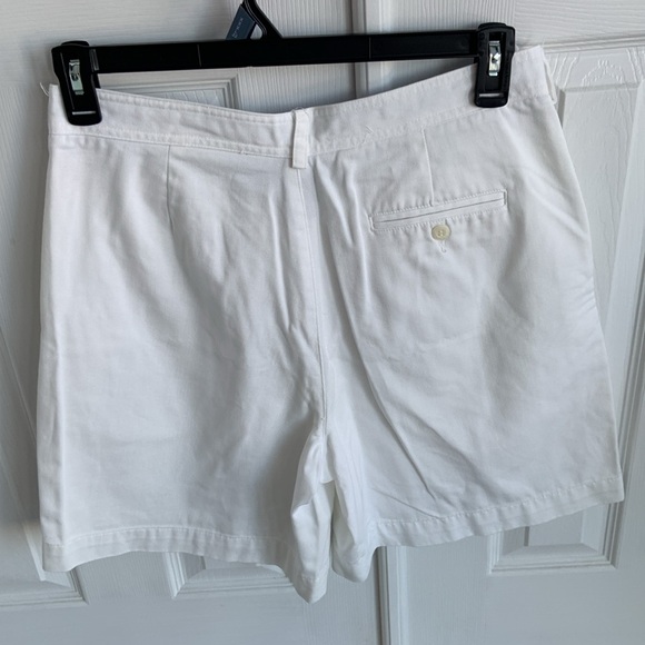 Liz Claiborne white Bermudan shorts size 12 - Picture 4 of 5